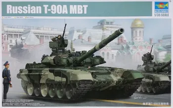 1:35 trimitas vertus 05562 rusų T-90A pagrindinis tankas modelio Surinkimo modelis