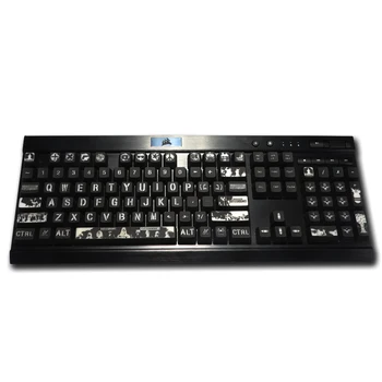 1 nustatyti high-end apšvietimu keycap už PUBG mechaninė klaviatūra juodoji skylė danga pagrindiniai bžūp Corsair K70 K95 Platinum Razer Vyšnių
