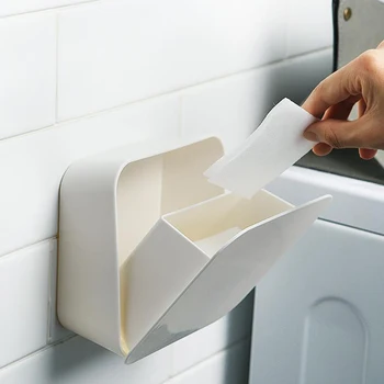 1 vnt Vonios Sienos Montuojamas Punch-nemokamai Medvilnės Tamponu Turėtojas Tualetinio Popieriaus stalčiuko tualetinio popieriaus laikiklis
