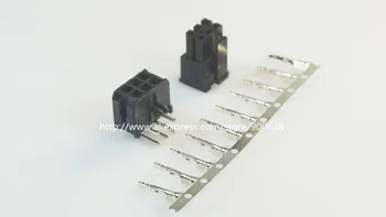 100 rinkinių, Mikro-Fit jungtis 3.0 mm 2x3 Pin 6 P Plokštelių stačiu kampu Plus Indą Būsto ir galinių 43025 / 43045
