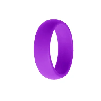10VNT Aplinkos Silikono Žiedas Vestuvių Juostoje Vyrams, Moterims Crossfit Lanksčios Dalyvavimo Juosta Hipoalergicznych Gumos Piršto Žiedą