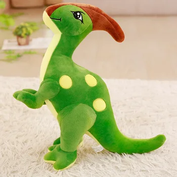 1pc 55-95cm Mielas Dinozauras Pliušiniai Žaislai Vaikams iškamša Parasaurolophus Lėlės Animacinių filmų Mielas Lėlės Vaikams Gimtadienio Dovana
