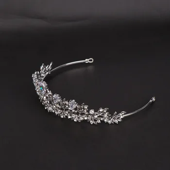 1Pc Prabangus Elegantiškas Pearl Bridal Crown Vestuvės Vestuvinis Ponios Mados Apdangalai, Plaukų Aksesuarai, Vestuviniai Lankelis Priedai