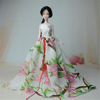 1pcs 2styles Kinijos Dinastija Princesė Suknelė Lėlės Drabužiai Elegantiškas Tradicinės Lėlės