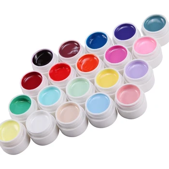 20 spalvų, daug Gelis UV diapazono milkshake PR netikrą nagų manikiūro patarimas