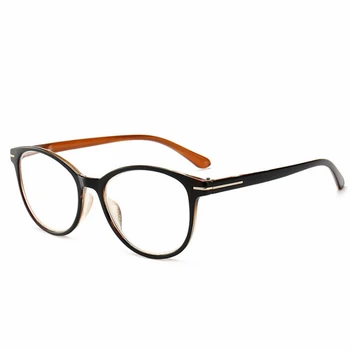 2019 Naujas mados elegantiškas apvalus rėmo akiniai skaitymui vyrų PC rėmo dervos skaitymo akiniai moterų presbyopic akiniai