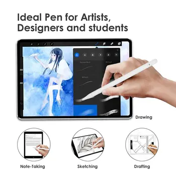 2020 Naujausias Aktyvus Stylus Pen for Apple Pieštukas su Palmių Atmetimo Aukštos Tiksliai Įkrovimo Skaitmeninis Pieštukas, skirtą 