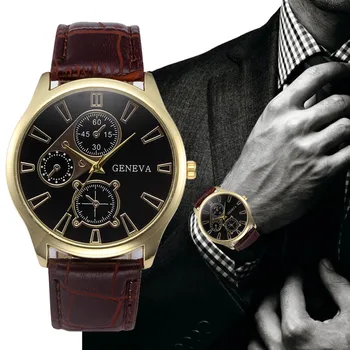 2020 zegarek meski Retro Dizainas Odos Juosta Analoginis Lydinio Kvarco Riešo Žiūrėti Rolexable Laikrodžiai Vyrams reloj hombre часы мужские A80