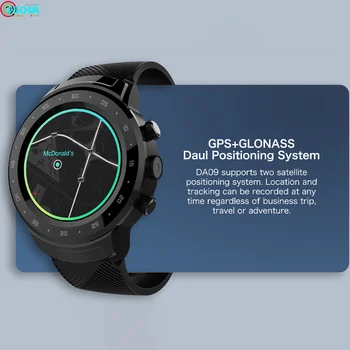 4G Smart Watch Telefonu 1+16G Wifi GPS Padėties nustatymo Širdies ritmo Smartwatch Vandeniui Sport Tracker Už 