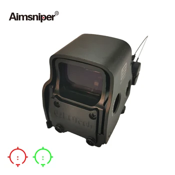 558 Holografinis Etech Raudonos, Žalios Dot Akyse Medžioklės Optika Riflescope Su 20mm Geležinkelių Taktinių galimybių Airsoft Snaiperio Šautuvas