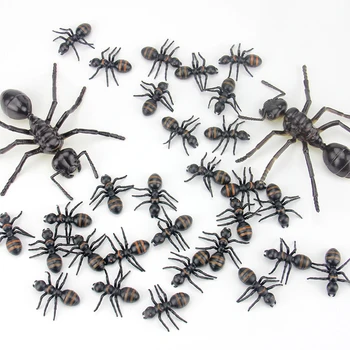 5vnt/ daug Ant dirbtinės plastikinės gyvūnų modelio lyrate žaislas skruzdėlės filmo rekvizitai