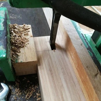 6mm Woodworker Quadrate Skylę Grąžto Spiralės Broca Mortising Dantis Išdrožti medžio Apdirbimo Įrankiai