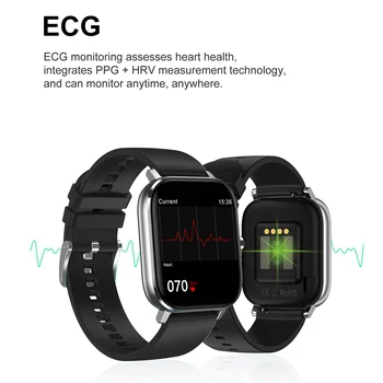 Abay NAUJI DT35 Smart Žiūrėti 2020 EKG PPG PPG+HRV 