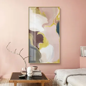 Abstrakčios kūrybos spalva liepsnos siena drobės Dažymas Purkštuvu, plakatas ir spausdinimo namo sienos meno nuotrauką gyvenimo kambario, miegamasis eilėje