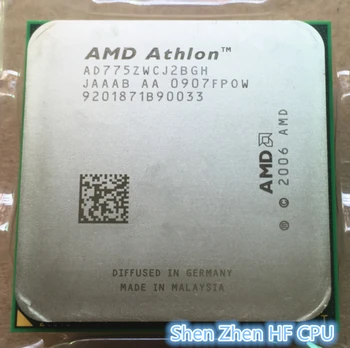 AMD Athlon 64 X2 7750 2.7 GHz, Socket AM2+ 95W Dual-Core Procesorius 64 bitų CPU Desktop sandėlyje gali dirbti