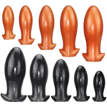 Analinis Kaištis Didelio Dydžio Silikono Butt Plug Analinis Dilator Erotiniai Žaislai Suaugusiųjų Sekso Žaislais Vyrams Ir Moterims Gėjų Analinis Didelis Dydis Sekso produktai
