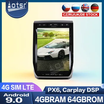 Automobilio Radijo, GPS Navigacija Ford Raptor F150-2019 Android 9.0 Multimedia Player PX6 Auto Garso Stereo Galvos Vienetas Carplay 2K
