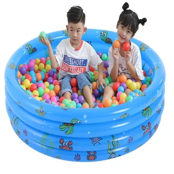 Baby Dry Ball Pool Žaislai, Pripučiami Playpen Vaikams, Vaikams Storio PVC Žaidimas Tvora Saugos Atitvaro Naujai Plaukimo Kamuolys Dėžutę