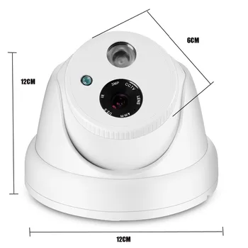 BESDER Vidaus Garso IP Kameros 720P, 960P 1080P (