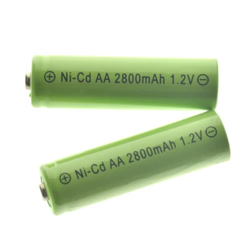 Daug 1.2 v AA Įkraunamas Baterijas NiCd Baterija Sodo Saulės Ni-Cd Šviesos diodų (LED)