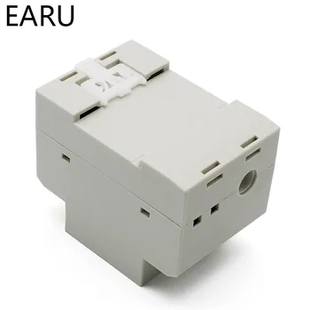DIN-rail Multi-funkcija, LED Skaitmeninis Matuoklis AC 80-300V 200-450V 0-100A Aktyviosios Galios Koeficientas Elektros Energijos Ammeter Voltmeter 