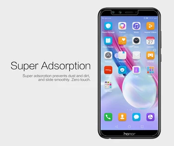 Ekrano apsaugos Huawei Honor 9 Lite NILLKIN Super Skaidrus/Matinis Anti-Glare Minkštas PET Garbę 9 Lite Apsauginės Plėvelės