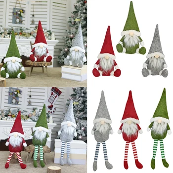 Fengrise Kalėdų Gnome Elf Lėlės Linksmų Kalėdų Dekoro Namų Stalo 2020 Cristmas Ornamentu Kalėdų Dovana, Noel Laimingų Naujųjų Metų 2021
