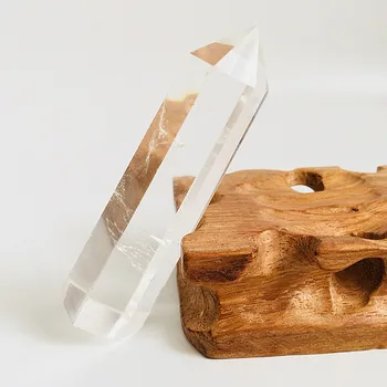 Fizinis aiškiai obeliskas kvarco kristalo lazdelė taško, meditacija, reiki gydymo kristalai dėl Namų apdailos, dovanos