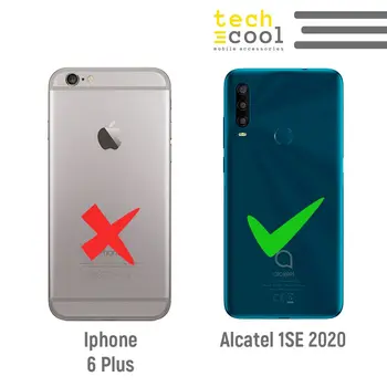 FunnyTech®Silicio atveju Alcatel 1SE 2020 l dizainas Juros periodo pasaulyje dinozaurų mėlynas fonas