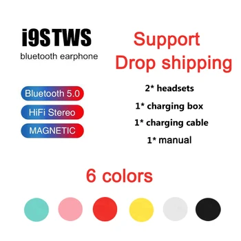 I9s TWS spalvinga Belaidės mini 