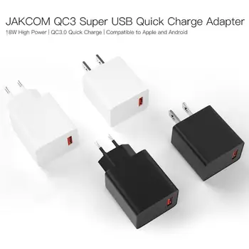 JAKCOM QC3 Super Greitai Įkrauti USB Adapteris Rungtynių automobilių belaidis kroviklis trinkelėmis žiūrėti įkrovimo 65w pd telefonai 9t