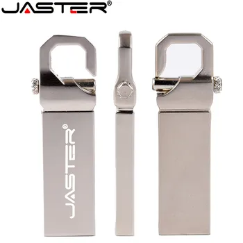 JASTER Metalo USB Flash Drive 64gb Vandeniui Pen Drive 16gb 32gb 8gb 4gb Aukštos Kokybės Usb 2.0 Pendrive USB Atmintinės