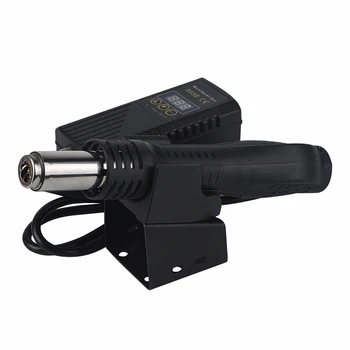 JCD Micro hot air gun 8858 litavimo, suvirinimo perdarymas stotis 700W LCD Skaitmeninis Šilumos gun 24V Karšto Oro Pūstuvas Keraminės Kaitinimo elementas