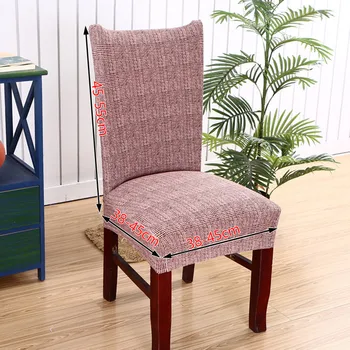 Klasikinis Spausdinti Elastinga Kėdės Apima Valgomasis Spandex Ruožas Užvalkalai, Valgomasis Kambarys, Virtuvė, Universali Kėdė