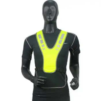 Lauko Naktį Jojimo, Bėgimo Atspindinti Liemenė Unisex Saugos Sporto Suteikiama Dviratį Dviračiu Jojimo Runing Pėsčiųjų Naktį