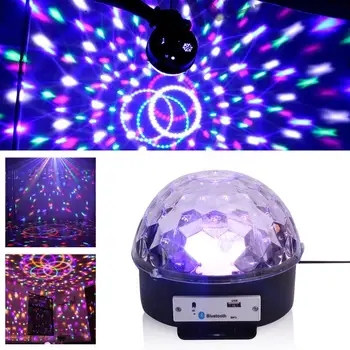 LED Scenos Šviesos diodų (LED) Muzikos, Šviesos, Kristalų Magija Kamuolys Šviesos Garsiakalbis 