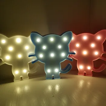 Led triušis modelio lempos Festivalis kambarį apdailos naktinė lempa