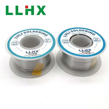 LLHX Lydmetalio Vielos 100g 7# 20% Alavo, Skirti Litavimui 0.6/0.8/1.0/1.2/1.5/2.0/2.3 mm Suvirinimas Viela Flux-core Lydmetalio ir Kanifolijos Core Litavimo