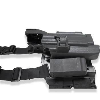 LV3 Karinės HK USP Compact Pistoletas Dėklas Taktinis Medžioklės Ginklą Atveju Dešinės Rankos Nukris Kojos Dėklas Armija Policijos Ginklą Dėkle