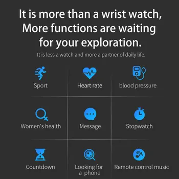 M1 Smart Žiūrėti 2020 Vyrų Širdies ritmas, Kraujo Spaudimas 1,4 colio Full Touch Skardžiai IP68 Vandeniui Sporto Smartwatch 
