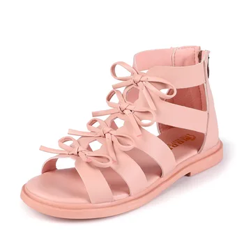 Mados mergaitė patogūs sandalai naujas princess bateliai vaikams minkšto dugno paplūdimio bateliai 2020 metų vasaros kids pink bateliai