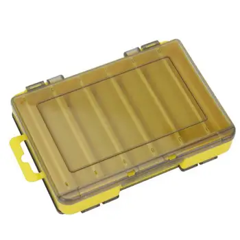 Masalas Storage Box, Multi-funkcija Dvigubo Denio Pusių Mediniai Krevečių Plastiko Žvejybos Reikmenys Box Įrankis Bakas