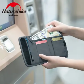 Naturehike RDA blokavimo piniginės kovos vagystės kelionės piniginės pinigų ir kredito kortelė laikymo maišelis maišelis vyrai moterys