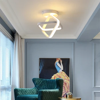 Nauja praėjimo koridorius LED šviestuvo patalpų drabužinė tamsos apšvietimo, lubų lempa paprastas ir gražus