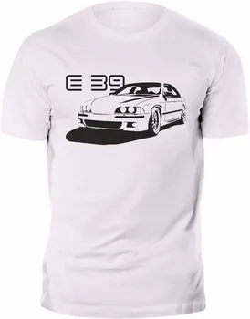Nauja, T-Shirt Vokietijos automobilių gerbėjai E39 Klasika M Power M5 Tee Medvilnės, Baltos spalvos Custom Print 2019 Karšto Pardavimo Super Mados Tee marškinėliai