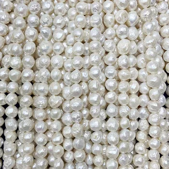 Nemokamas pristatymas,16 colių ,10-11mm Kasumi baroko perlo karoliukai, kryptis, Pobūdžio gėlavandenių perlų,AA KOKYBĖS,aukštos blizgesys