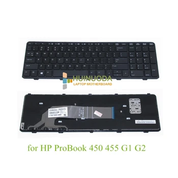 NOKOTION Naujas 768787-001 hp probook 450 455 G1 G2 nešiojamojo kompiuterio klaviatūra juoda MUS