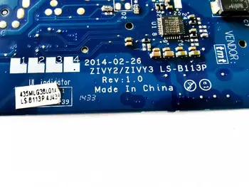 Originalus Lenovo Y50 Y50-70 USB valdybos Garso valdybos Y50 Y50-70 ZIVY2 ZIVY3 LS-B113P REV 1.0 išbandyti gera nemokamas pristatymas