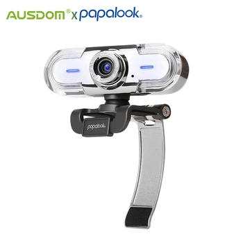 PAPALOOK PA452 Web Kamera Full HD 1080P Kamera su Mikrofonu, Triukšmo Mažinimo USB PC Kamera 
