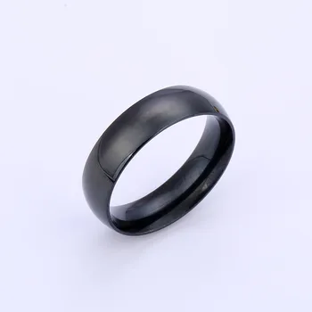 Plieno, nerūdijančio plieno žiedas paprasta pora žiedas gamintojas partijos, siųsti aukštos kokybės dovanų dėžutėje, vyrai ir moterys, kaip žiedai